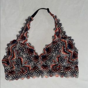 Pink VS lace bralette